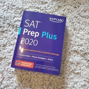 UNUSED Kaplan SAT 2020 prep book
